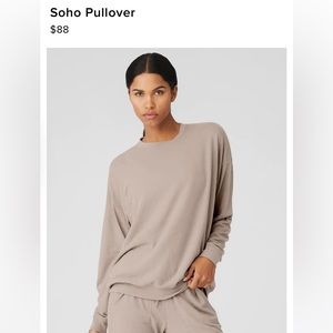 Alo yoga soho pullover